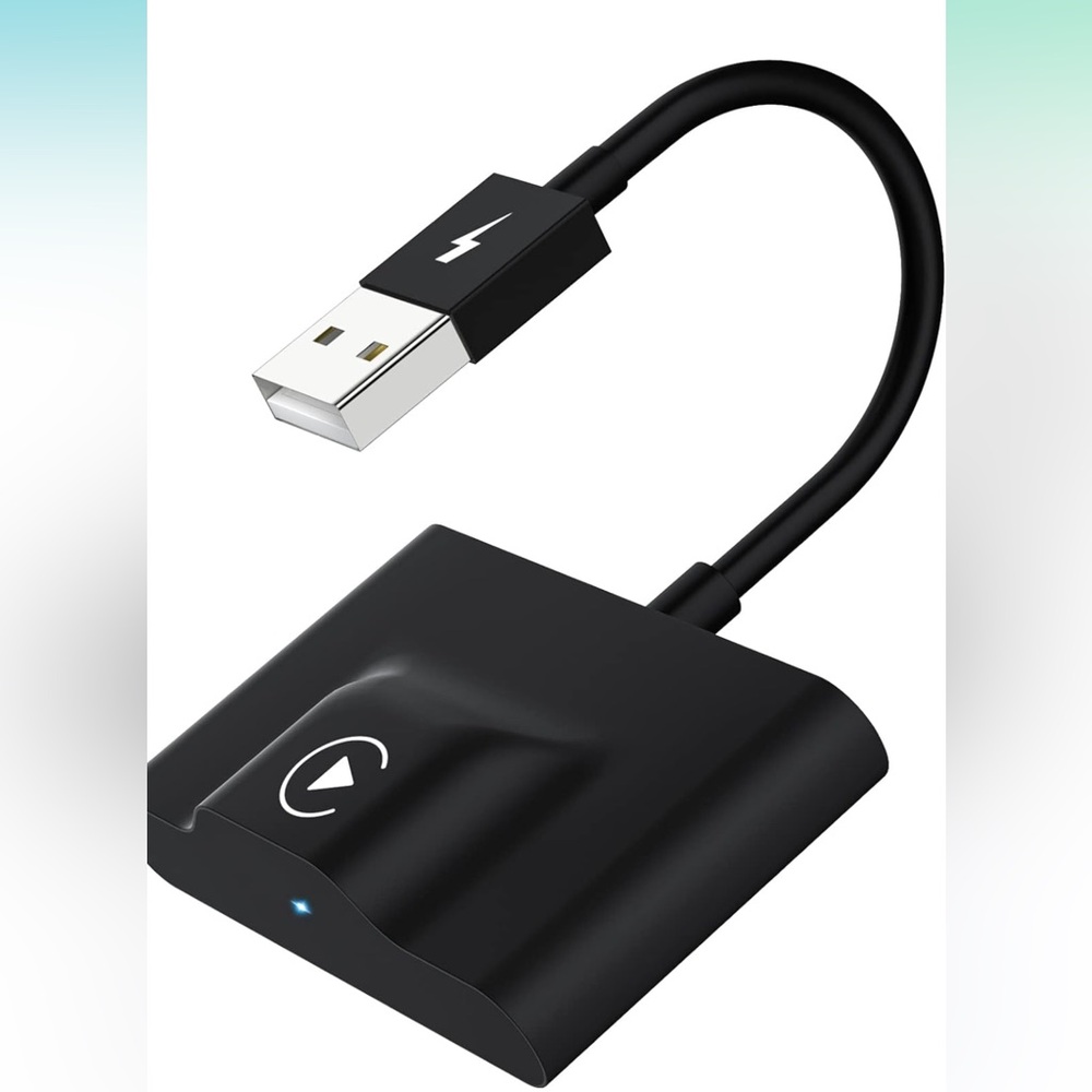 CarPlay Wireless Adapter for Factory Wired CarPlay 2024 Upgrade Plug & Play